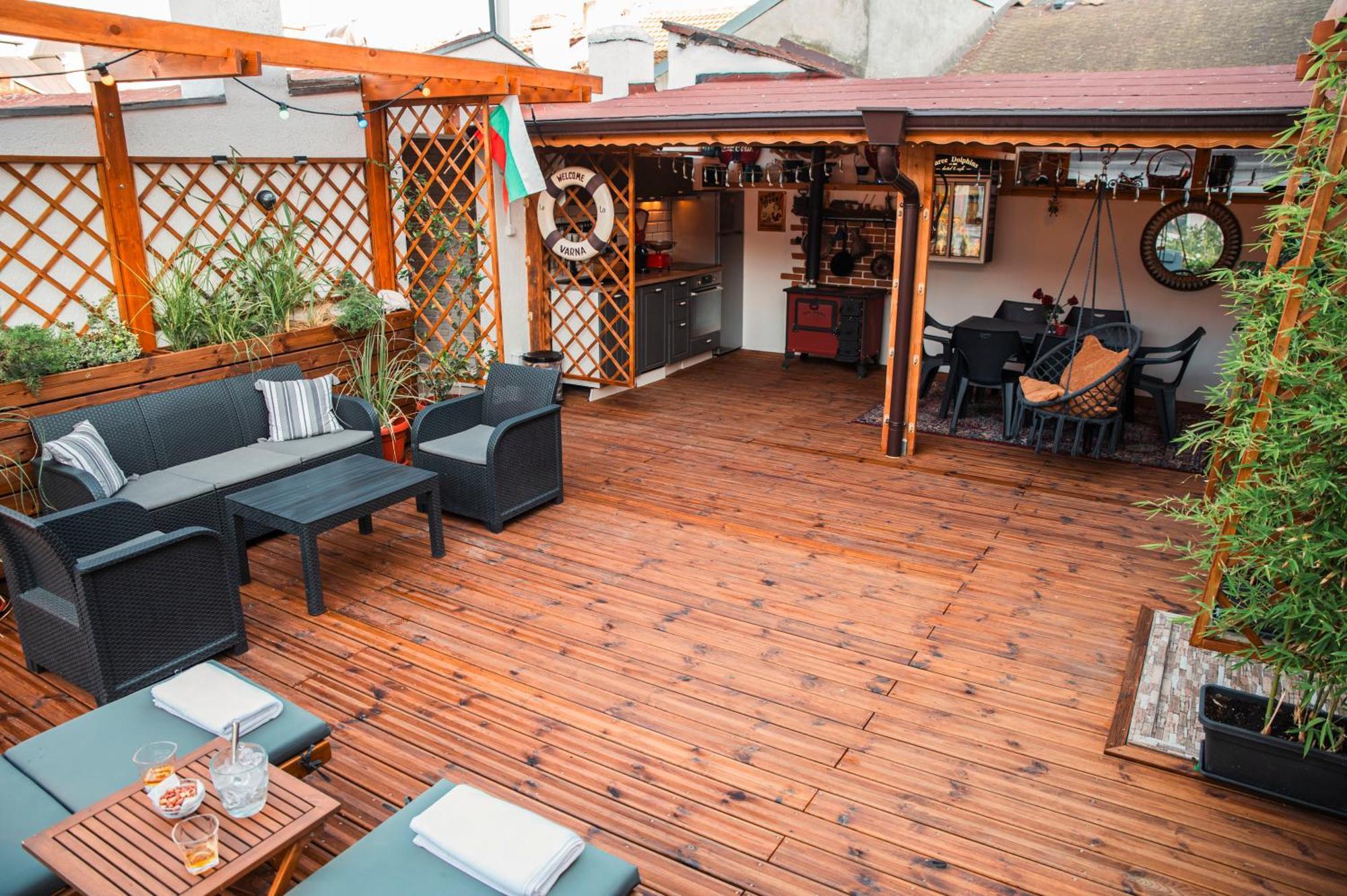 Three Dolphins Hotel With Rooftop Terracе Varna Exterior photo